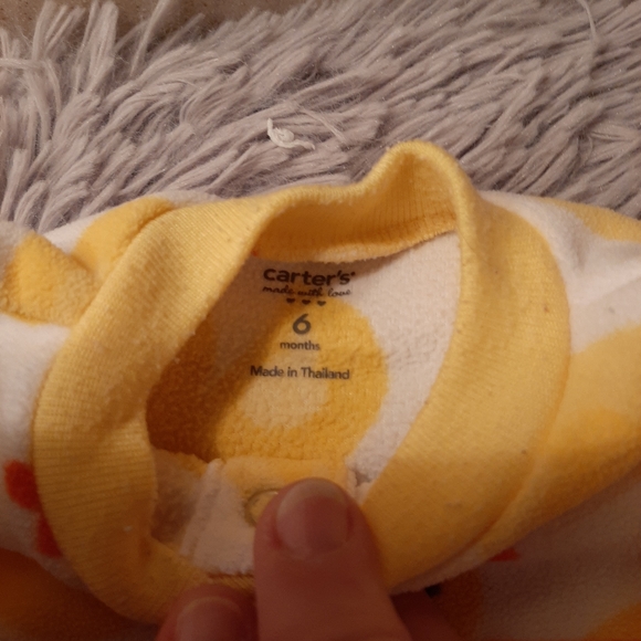 Footed Pajama's Unisex - set of two Size 6-9 Months - Picture 4 of 7